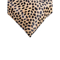 Torino Cheetah-Print Rectangular Pillow