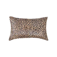 Torino Cheetah-Print Rectangular Pillow