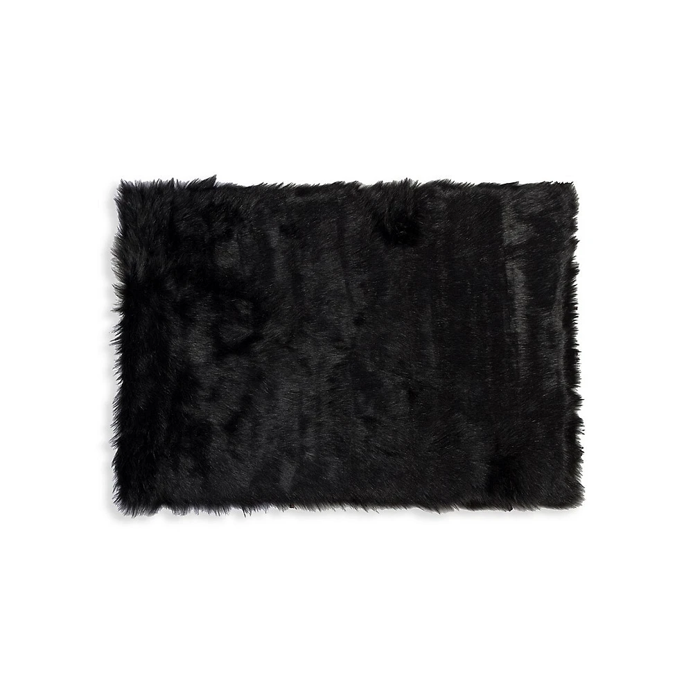 Hudson Faux Fur Rug