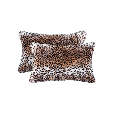 Belton Set of 2 Faux Fur Pillows
