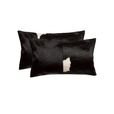 Two-Piece Torino Cowhide Pillow Set