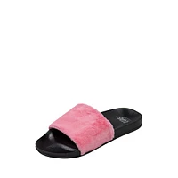 Faux Fur Slides