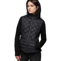 Alyssa Slim-Fit Quilted Fleece Hybrid Coat