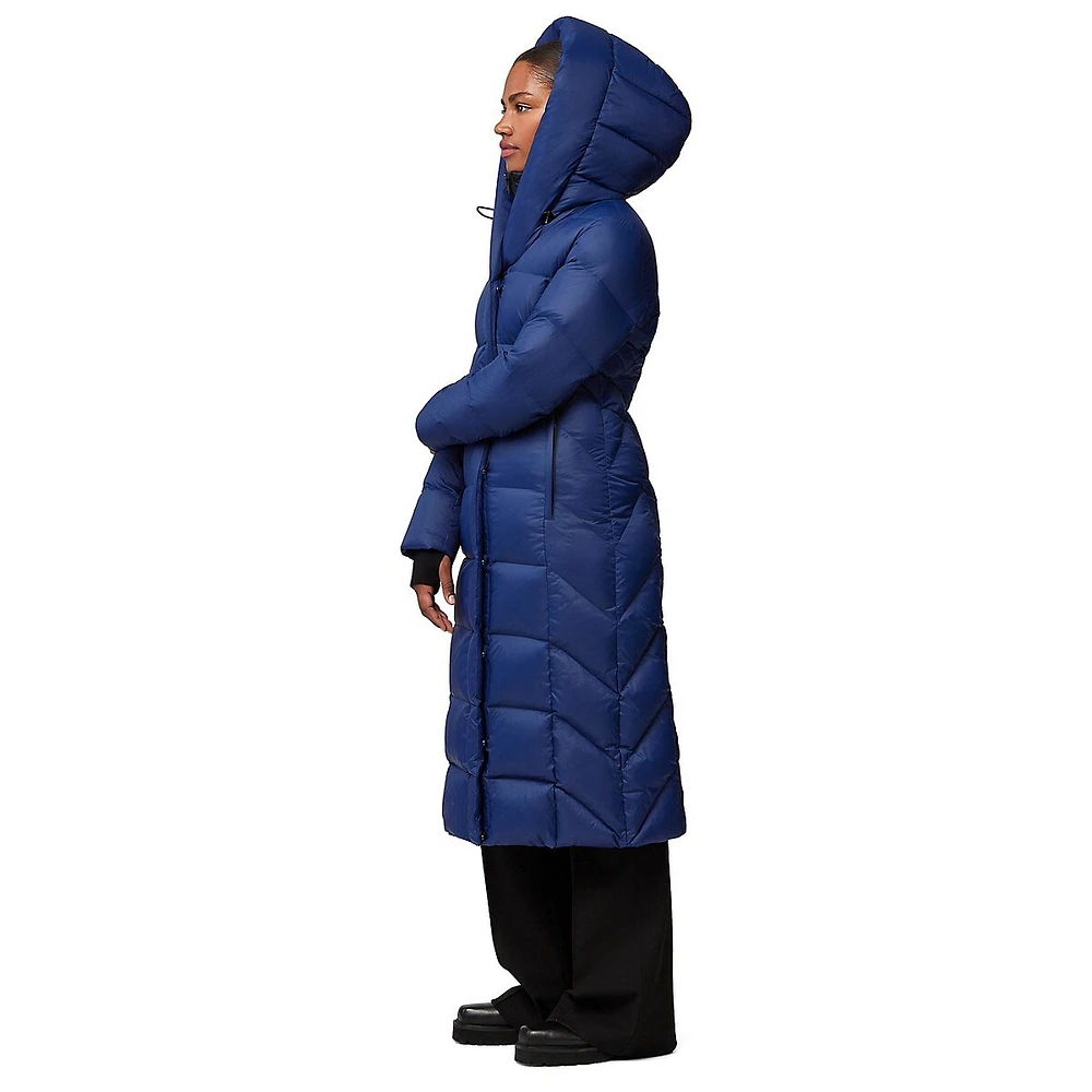 Talyse-E Hooded Down Puffer Coat