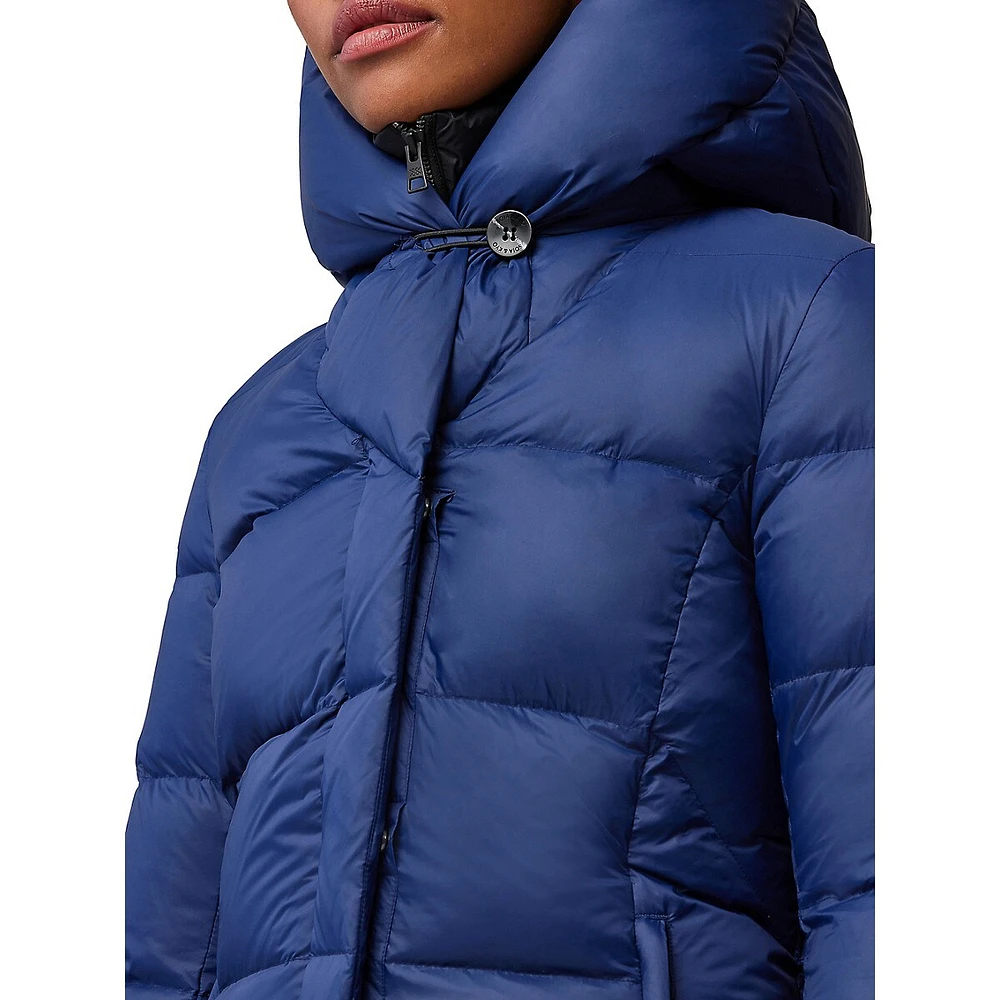 Talyse-E Hooded Down Puffer Coat