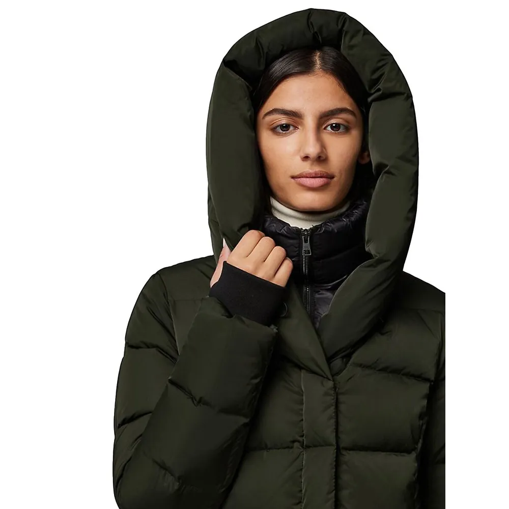 Sonny Channel-Quilted Down Coat