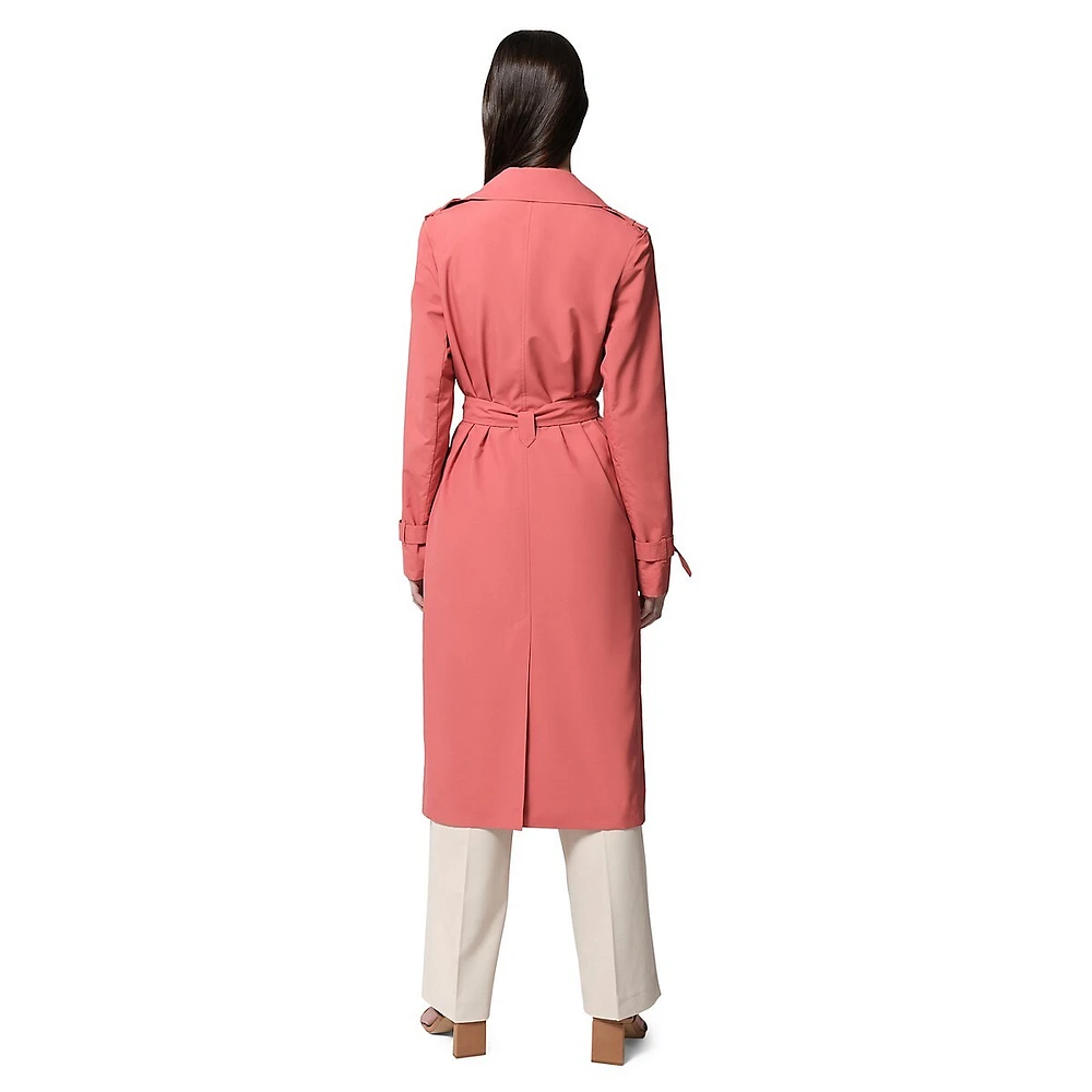 Blaire Trench-Style Rain Coat