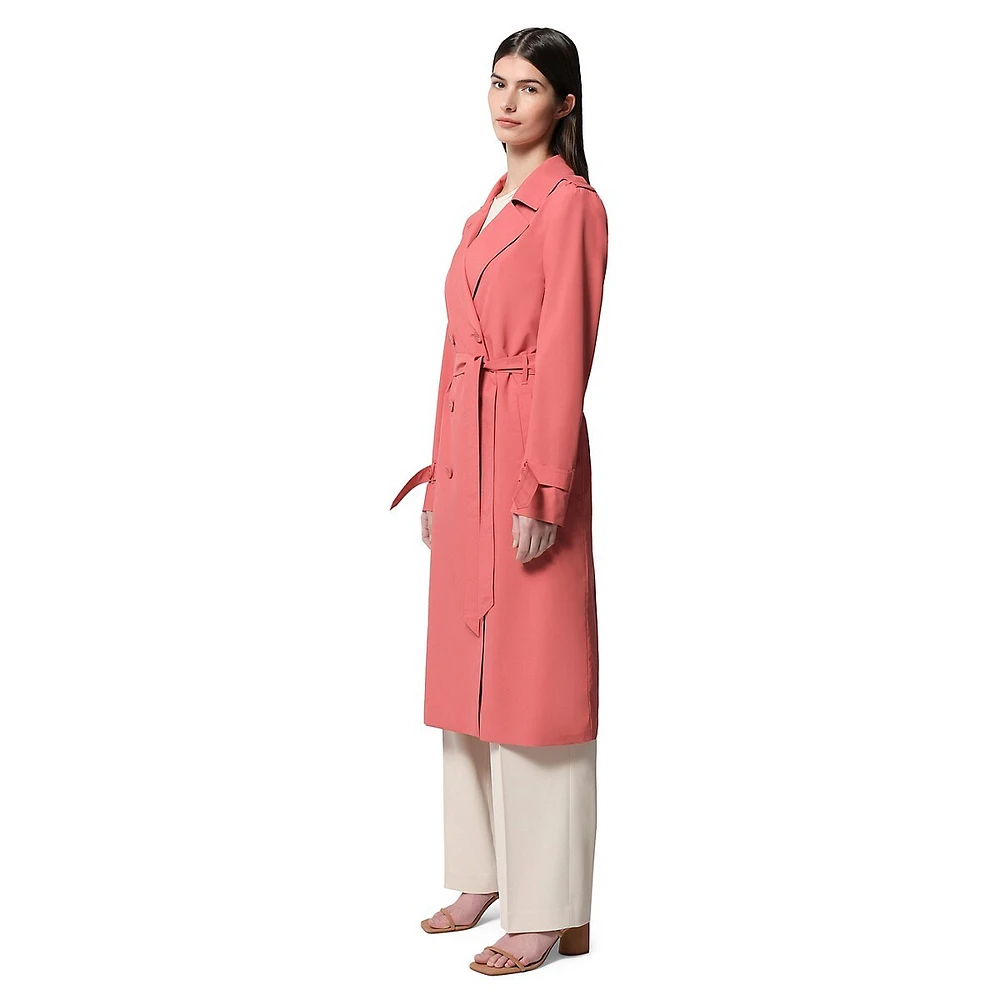 Blaire Trench-Style Rain Coat