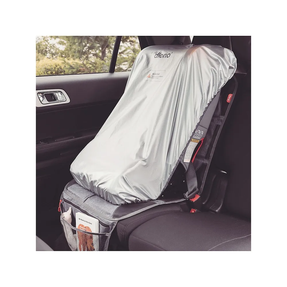 Ensemble de deux protecteurs de siège de voiture Ultra Mat avec pare-soleil thermique