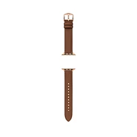 Women's 38mm/40mm/41mm Brown Leather Band For Apple Watch®