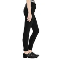 721 High Rise Skinny Fit Jeans Soft Black