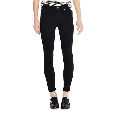 721 High Rise Skinny Fit Jeans Soft Black