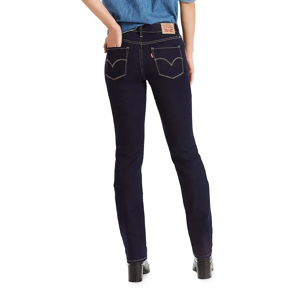 314 Shaping Straight Jeans Navy