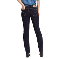 Jean droit amincissant 314 Navy