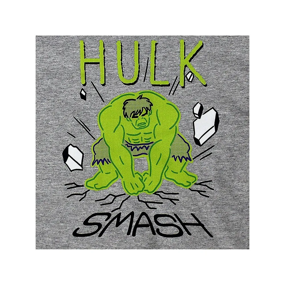 T-shirt à imprimé Hulk pour enfant