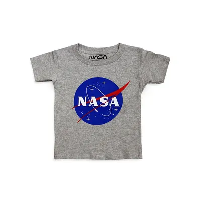 Little Kid's NASA Logo T-Shirt