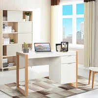 Computer Desk Workstation Table With Drawers Home Office