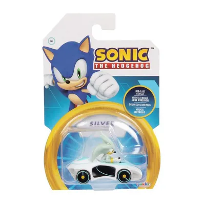Sonic Team Racing 1:64 Die-cast Vehicle - Wave 2 - Silver