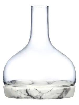 Chill Marble Base Crystal Carafe