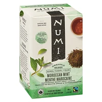 Numi Herbal Teasan Moroccan Mint Organic 18 Non GMO Tea Bags 40 g