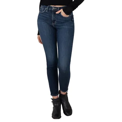 High Note High-Rise Skinny-Fit Jeans