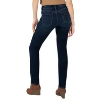 Suki Mid-Rise Curvy Straight-Leg Jeans