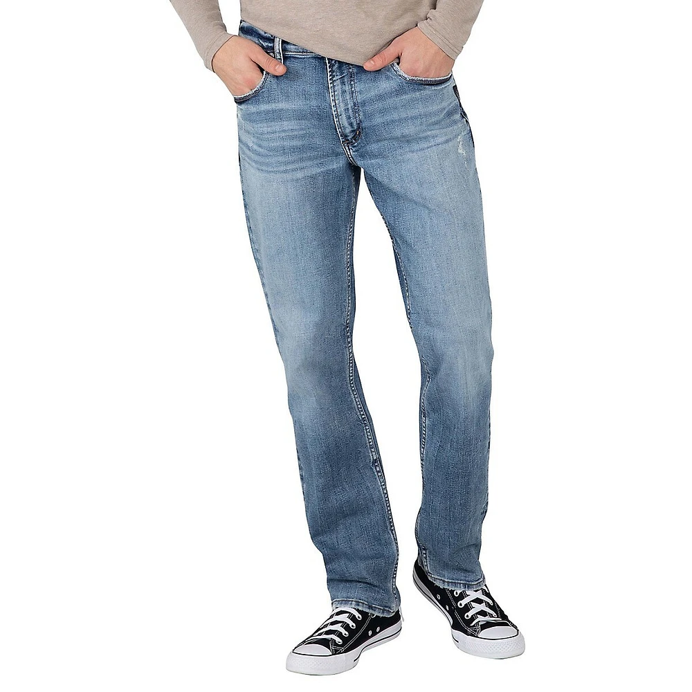 Machray Classic-Fit Straight-Leg Jeans