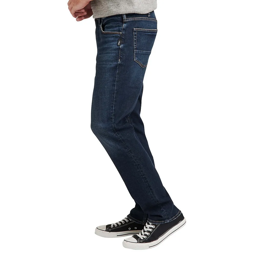 Machray Classic-Fit Straight-Leg Jeans