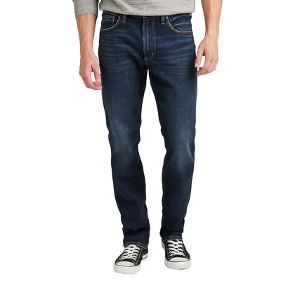 Machray Classic-Fit Straight-Leg Jeans