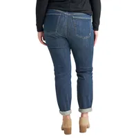 Beau Mid-Rise Slim-Leg Jeans