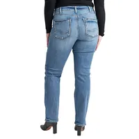 Avery High-Rise Slim Bootcut Jeans