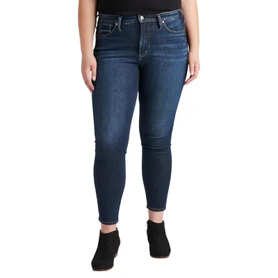 Most Wanted Mid-Rise Skinny Jeans