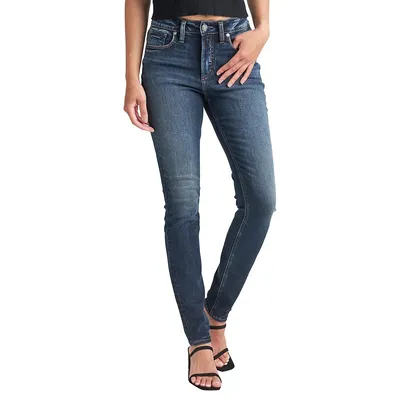 Avery High-Rise Curvy Skinny Jeans