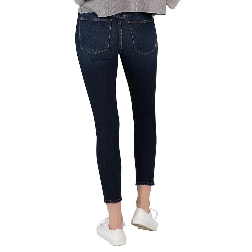 Most Wanted Mid-Rise Skinny-Fit Jeans