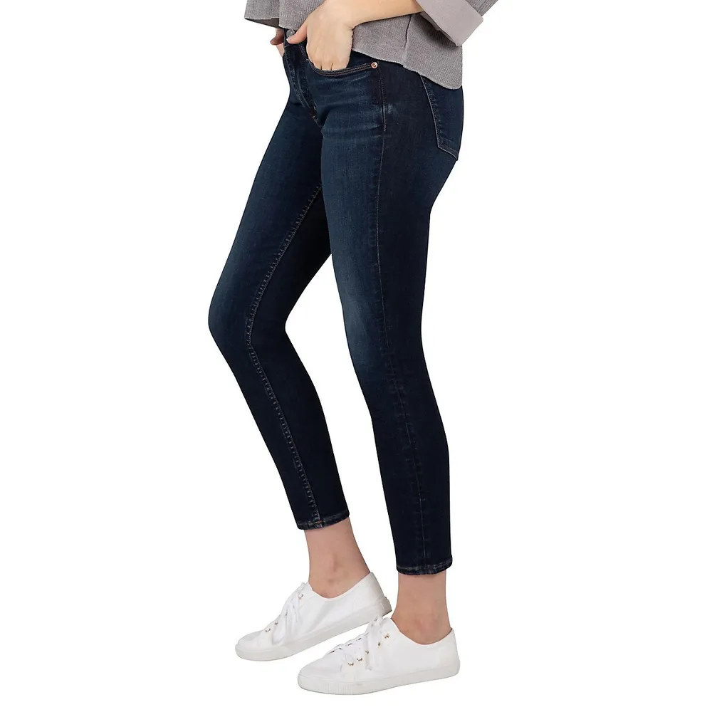 Most Wanted Mid-Rise Skinny-Fit Jeans