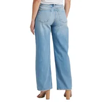 Highly Desirable High-Rise Loose-Leg Jeans