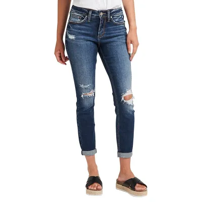 Suki Mid-Rise Skinny Jeans
