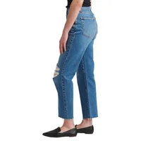 Highly Desirable High-Rise Straight-Leg Jeans