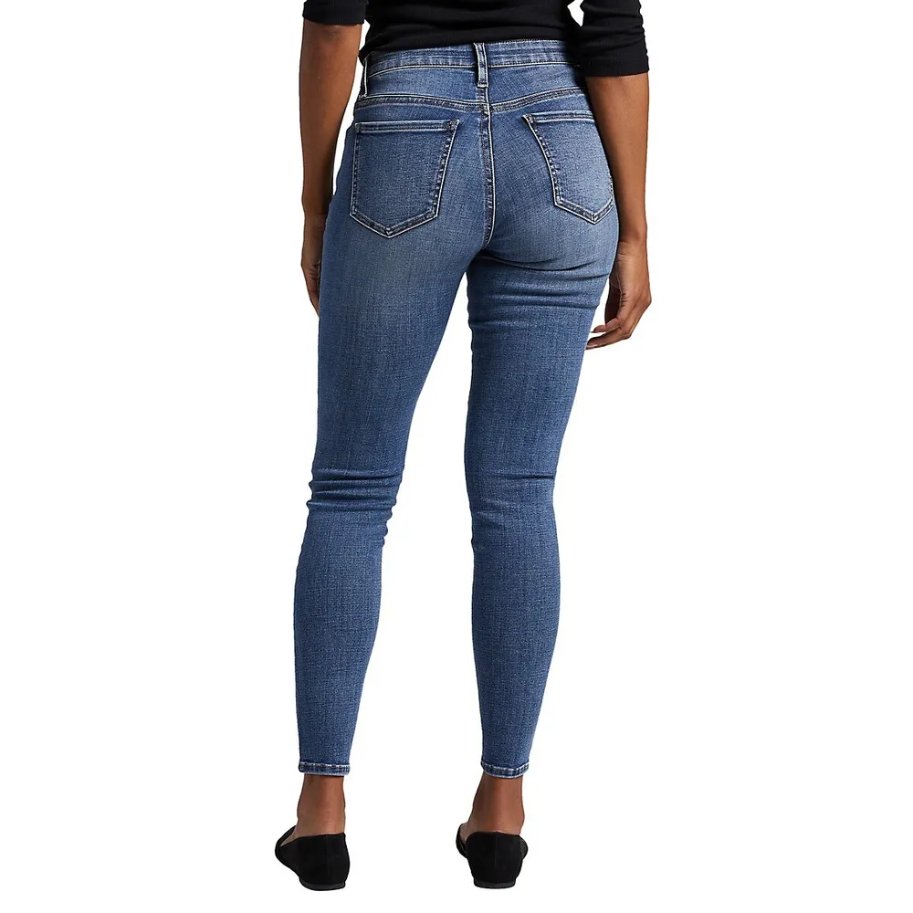 Cecilia Mid-Rise Skinny Jeans