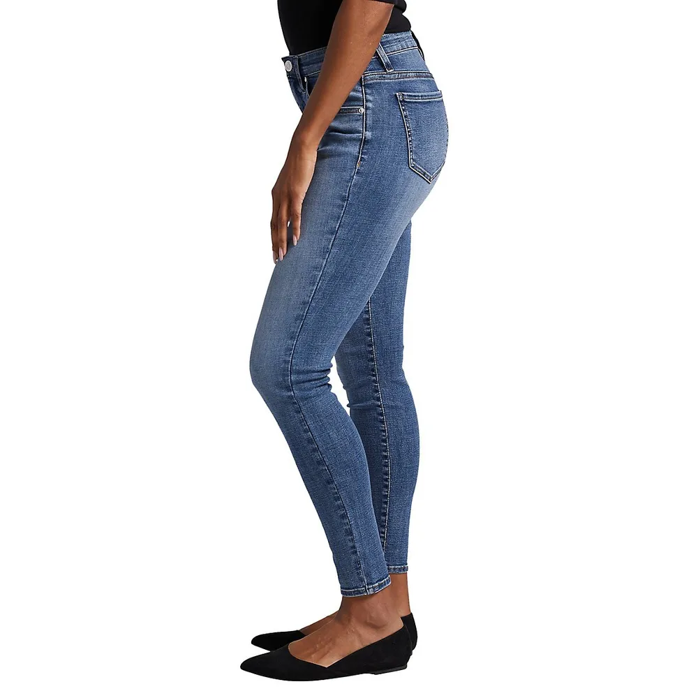 Cecilia Mid-Rise Skinny Jeans