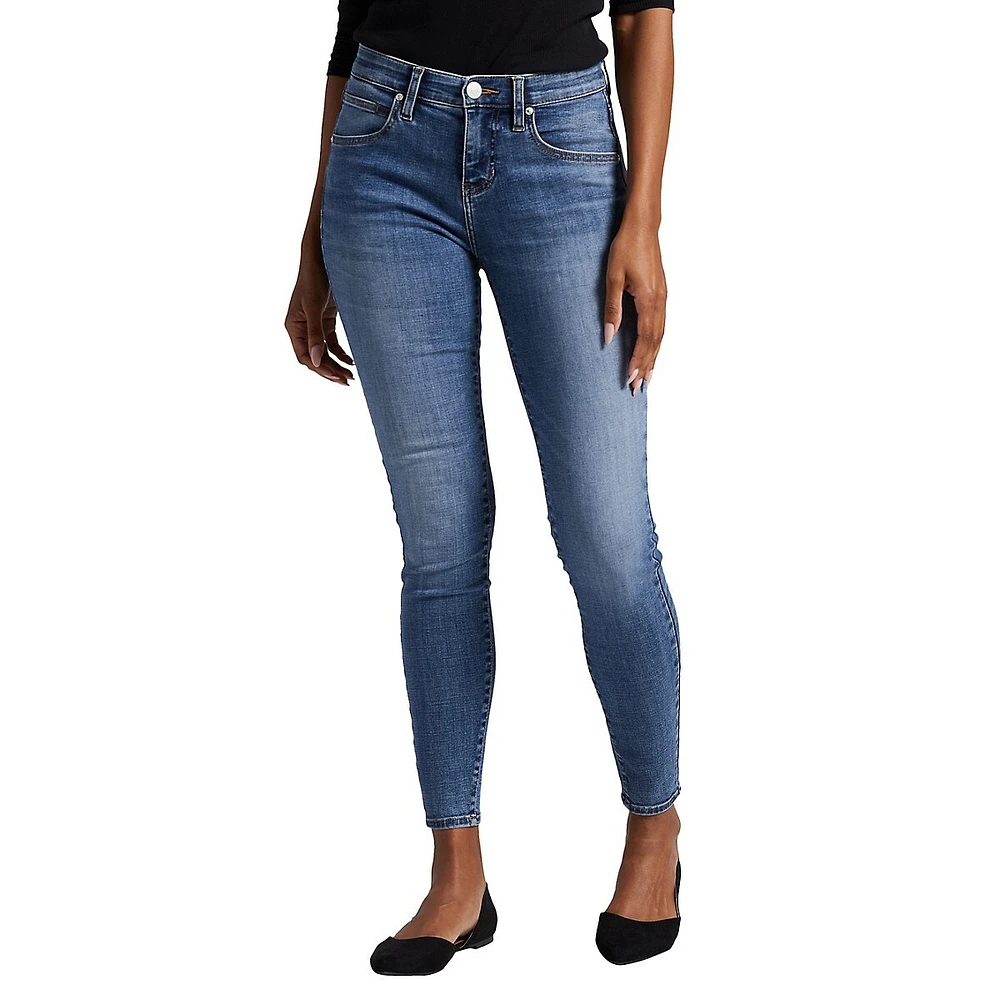 Cecilia Mid-Rise Skinny Jeans