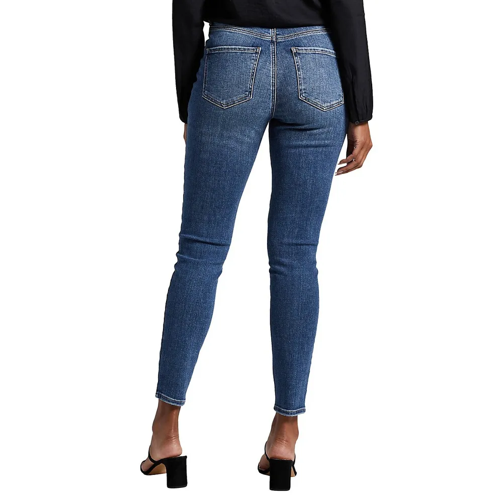 Viola High-Rise Skinny Jeans