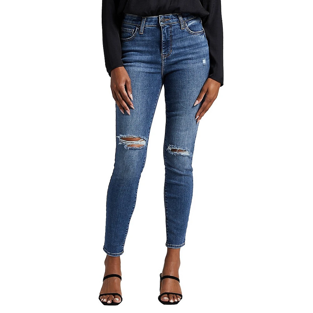 Viola High-Rise Skinny Jeans