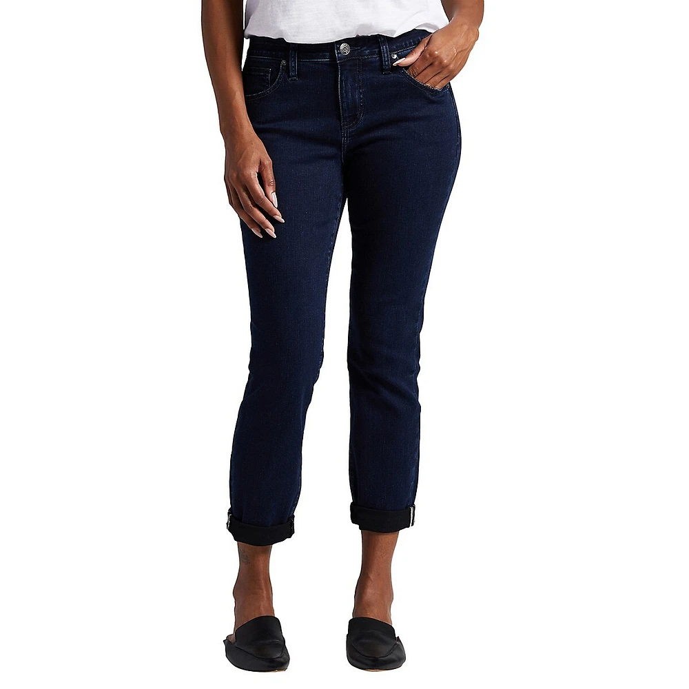 Carter Mid-Rise Girlfriend Jeans