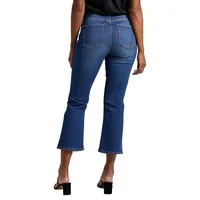 Phoebe High-Rise Cropped Bootcut Jeans