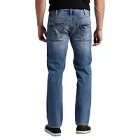 Allan Slim-Fit Straight-Leg Jeans