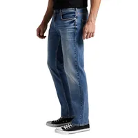 Allan Slim-Fit Straight-Leg Jeans