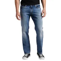 Allan Slim-Fit Straight-Leg Jeans