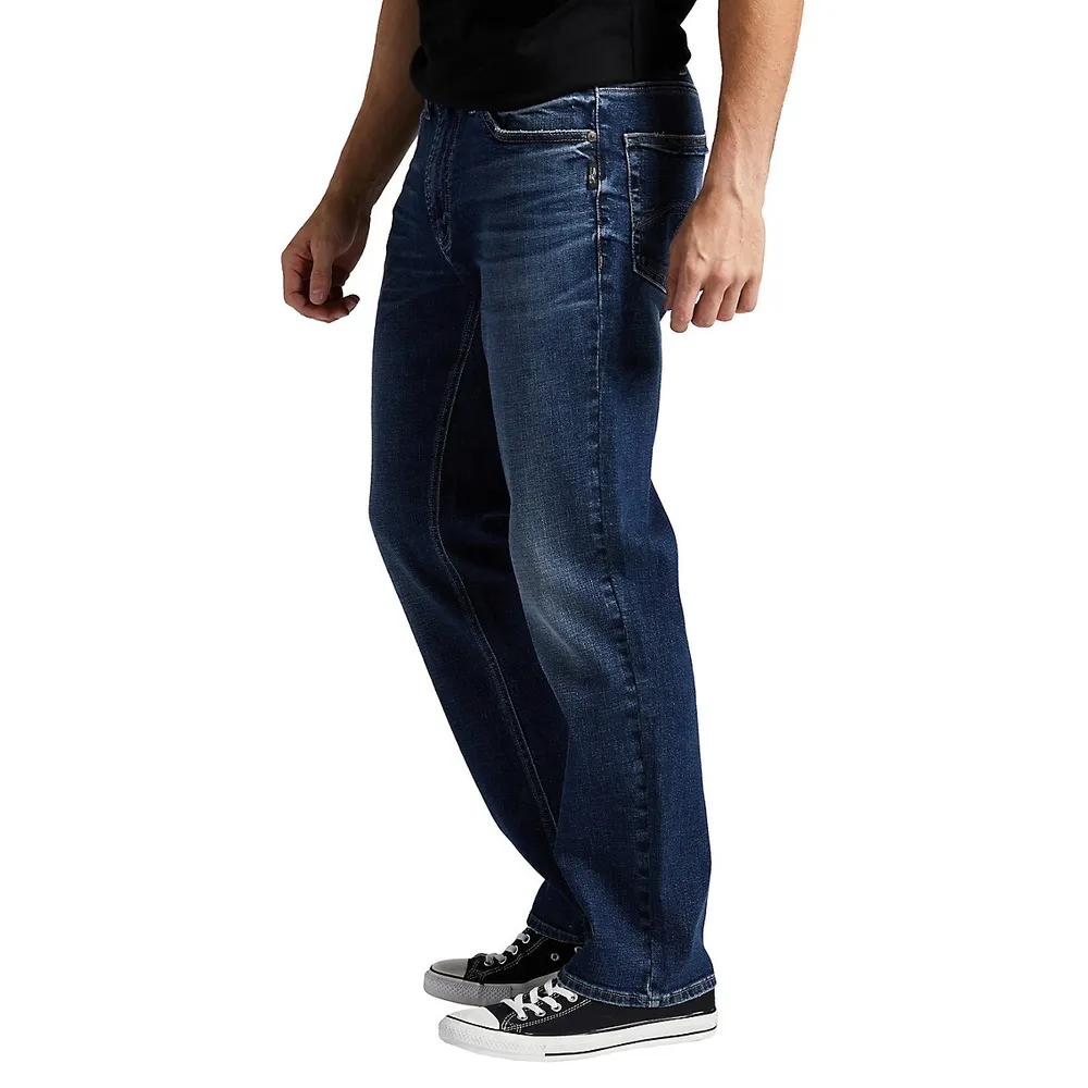 Grayson Classic-Fit Straight-Leg Jeans