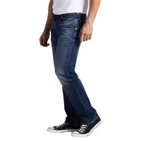 Machray Athletic-Fit Straight-Leg Jeans